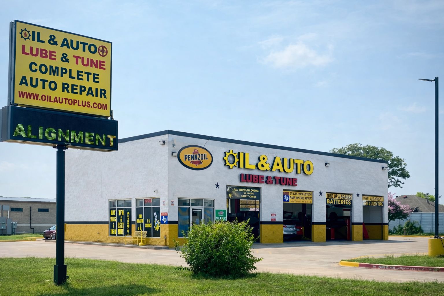 Oil and Auto Plus Euless, Texas location
