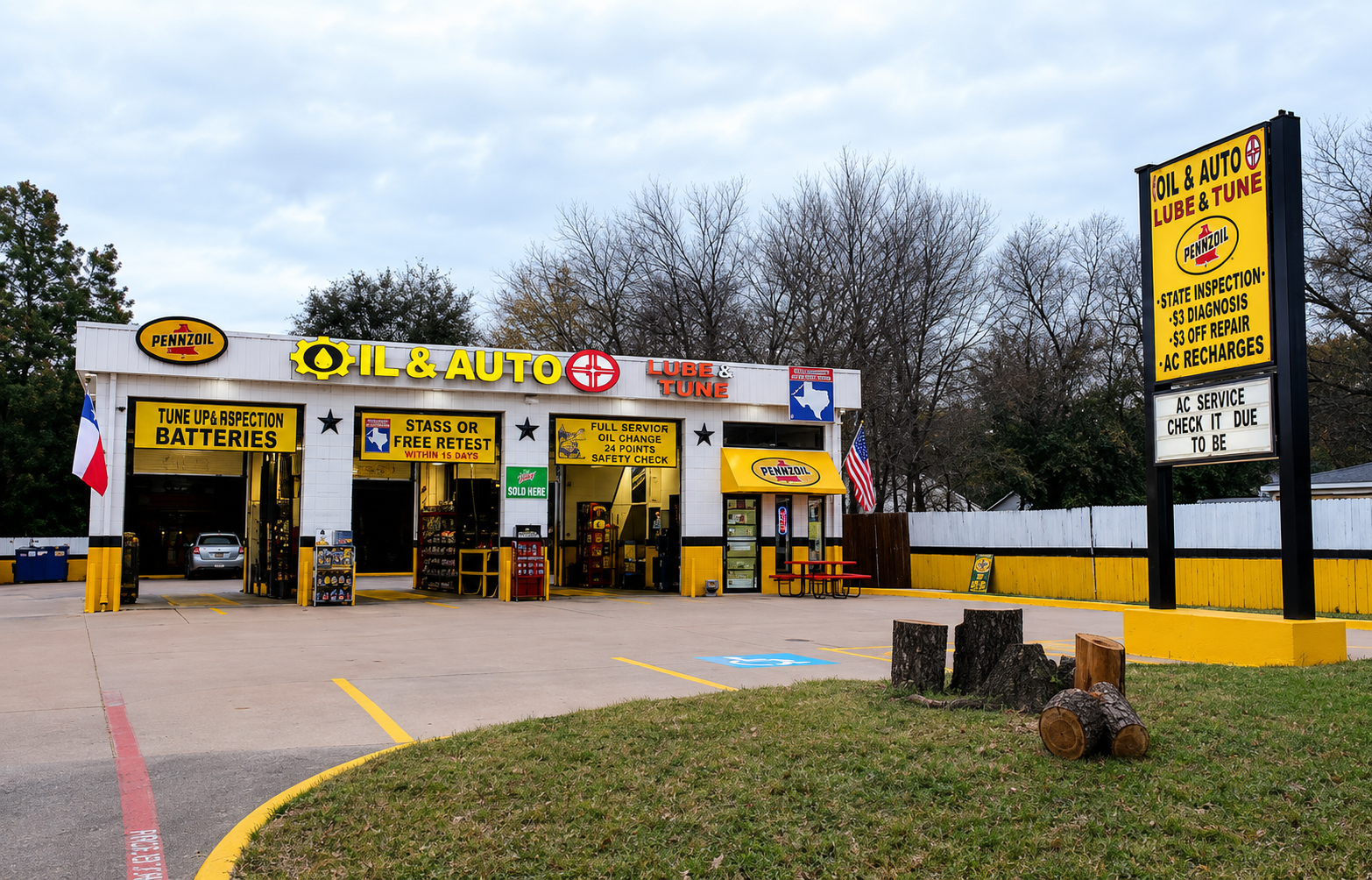 Oil and Auto Plus McKinney, Texas location