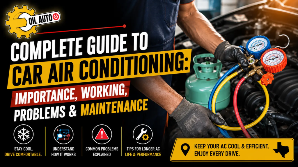 Car air conditioning service and maintenance guide.
