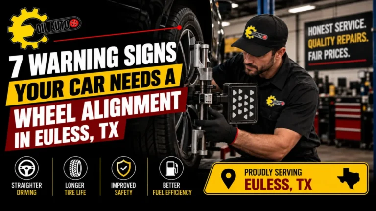 Signs you need a wheel alignment in Euless TX